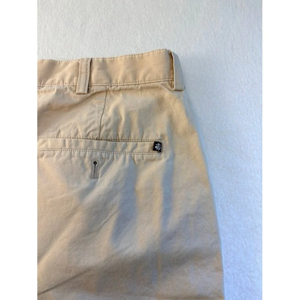 Brooks Brothers 346 Chino Shorts Mens W38 Tan Pleated Cotton 9